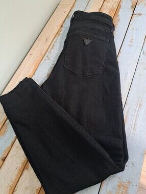 Guess Black High-Rise Skinny Jeans